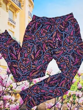 Tommy Bahama Paisley‎ Daze Tapered Pants Size XS New